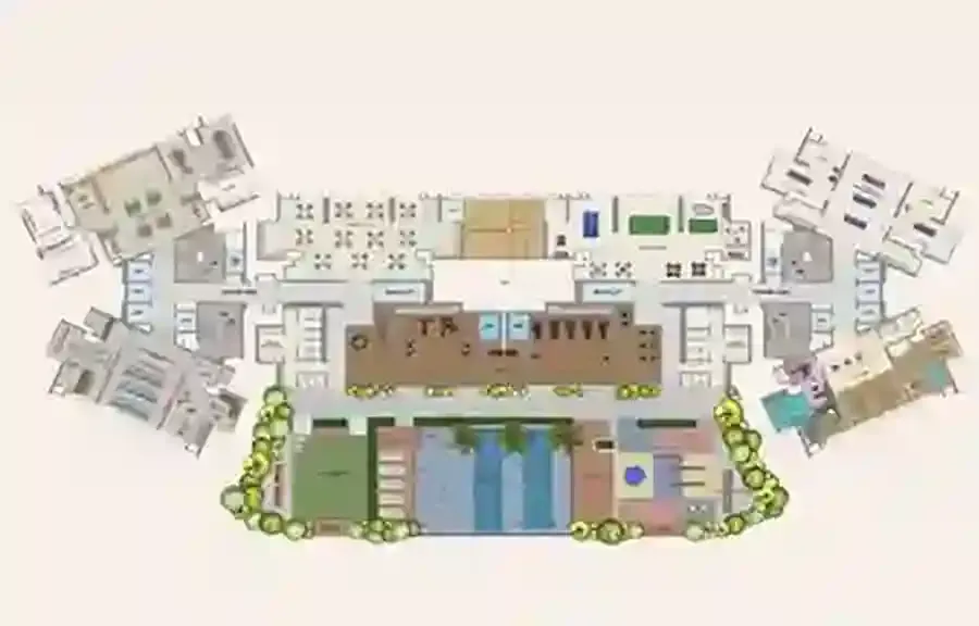 Chandak Treesourus master plan layout